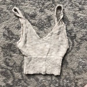 Urban Outfitters Pins & Needles crop top in cream